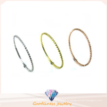 Vente en gros de bracelets en argent simples et de mode 925 (G41280)